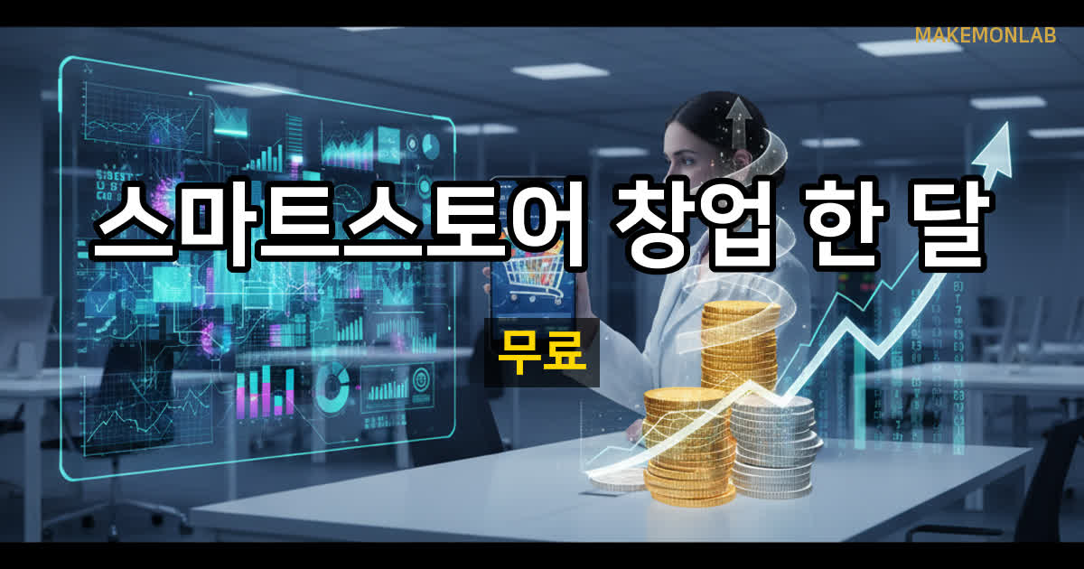 스마트스토어 창업 A to Z — 초보자도 한 달이면 시작하는 방법 대표이미지