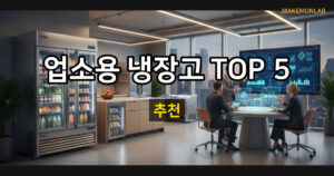 업소용 냉장고 추천 TOP 5 — 자영업자가 꼭 알아야 할 선택 기준 대표이미지