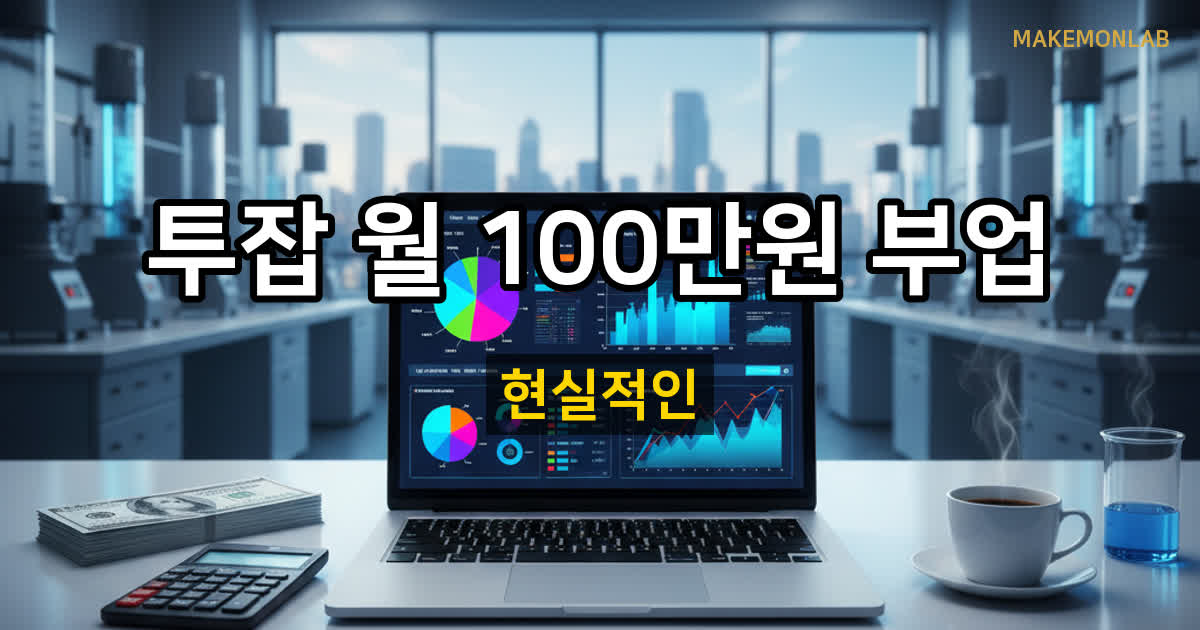 직장인 투잡, 월 100만 원 추가 수입 만드는 현실적인 방법