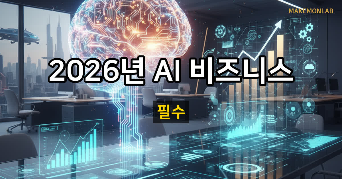 2026년 AI 기반 비즈니스 트렌드: 창업자 필수 체크 5가지 대표이미지