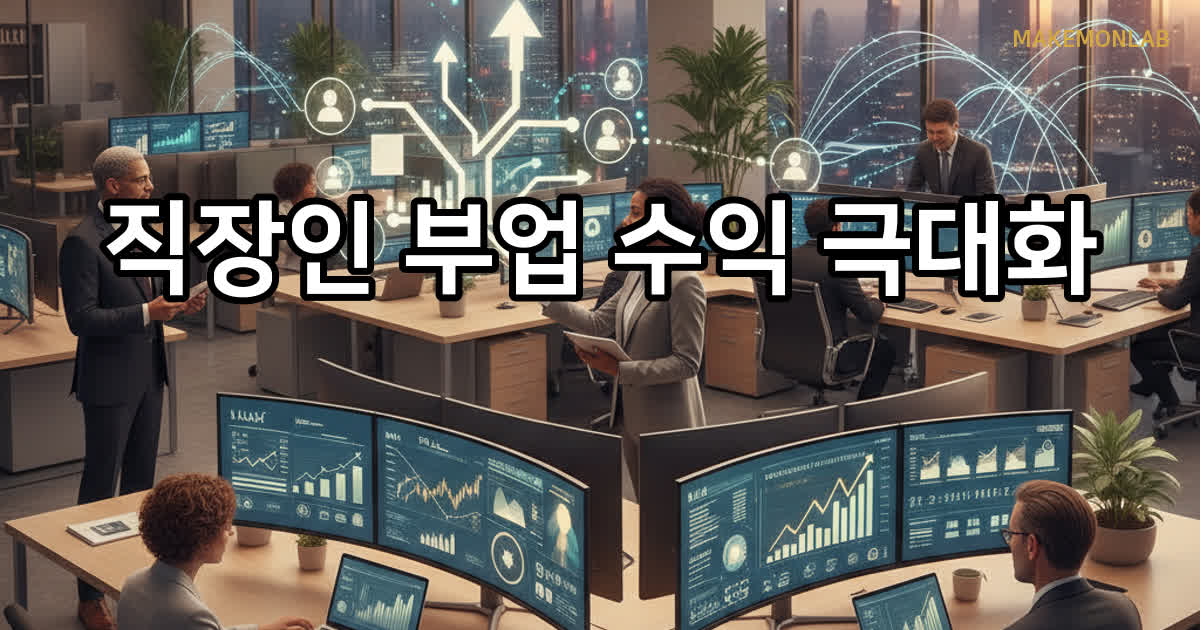 직장인 부업 수익 극대화 전략 5가지