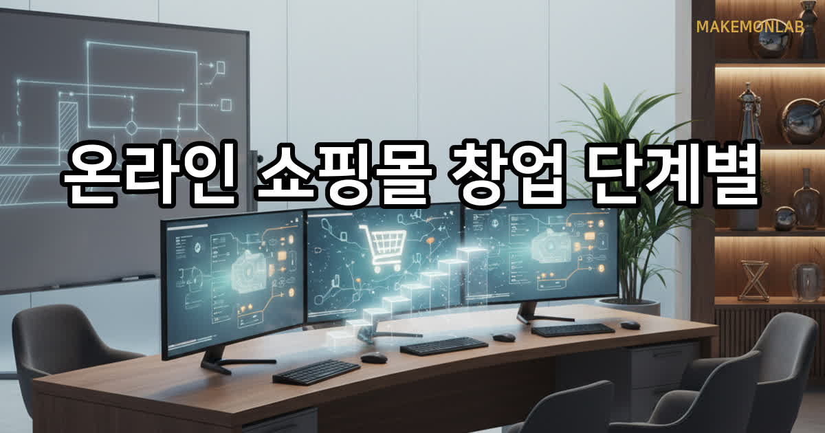 온라인 쇼핑몰 창업 단계별 가이드